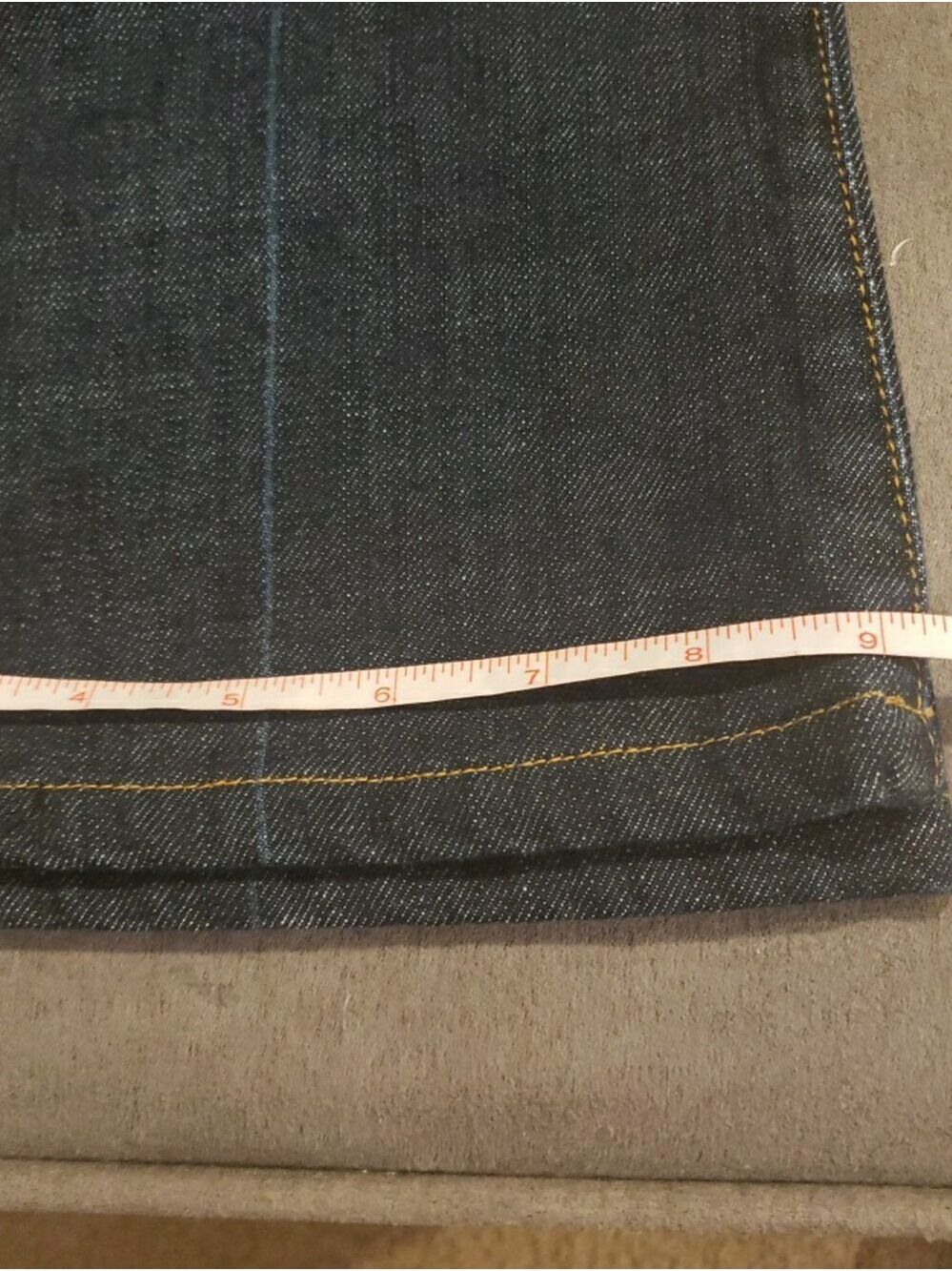 Citizens Of Humanity Ingrid 002 Low Waist Flair Stretch Dark Blue Jeans - Picture 13 of 14